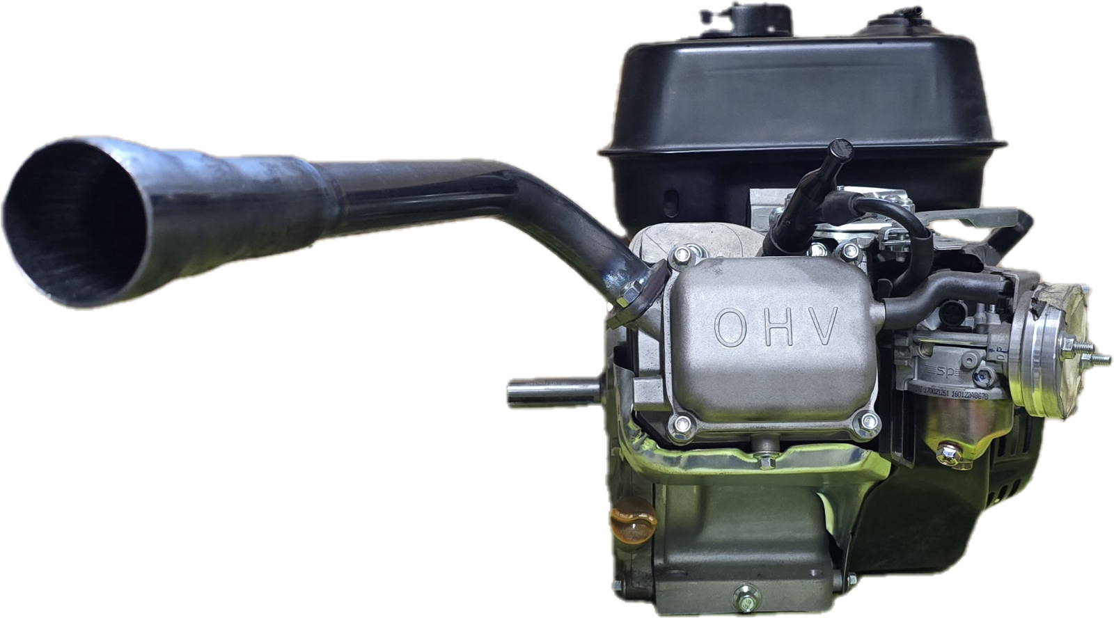 15" 3 Stage Exhaust for Predator 212 & 224. GX160, GX200, Go Kart & mini bikes!