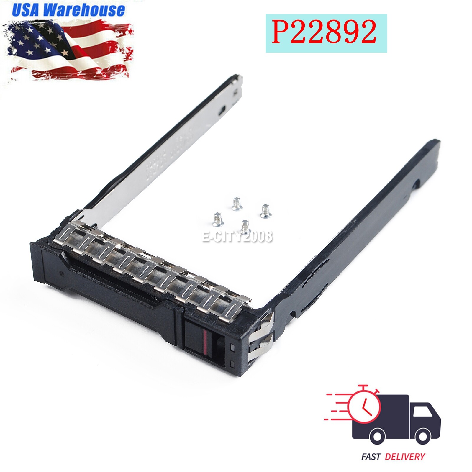 2.5” New Bulk Caddy For HP P22892-001 DL325 DL365 G10plus and plus v2 DISK TRAY