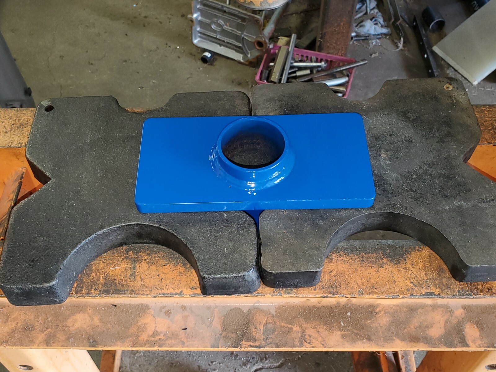 Rear Axle Bearing Puller, Tone Ring Tool /Installer Toyota 4Runner 12 TON PRESS