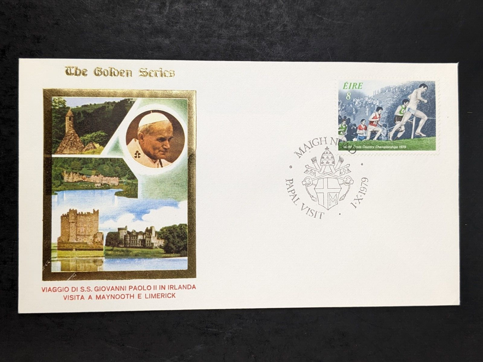 Pope John Paul II, The Golden Series Trip to Ireland, US & UN Covers