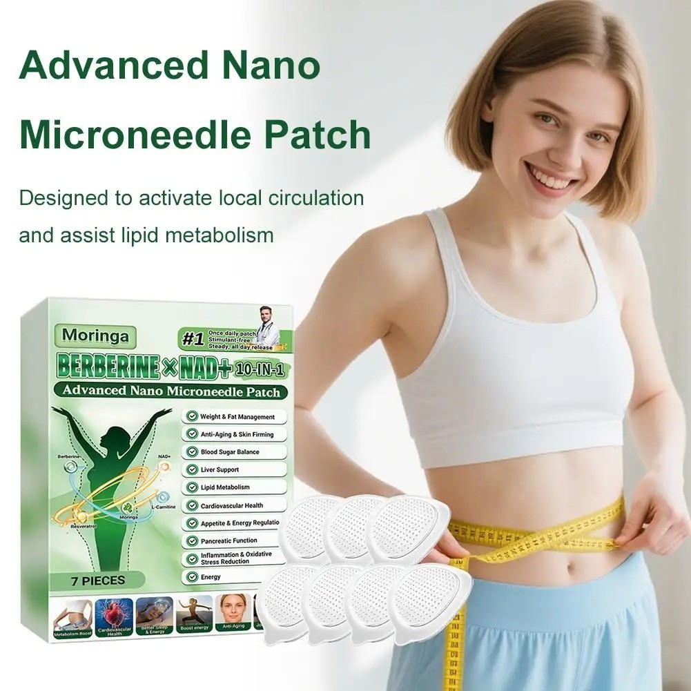 10-in-1 Nano Microneedle Patch Natural Gentle Patches Moisturizing Firming Skin