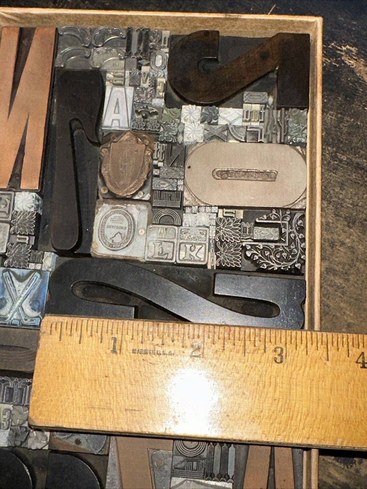 Printing Blocks Ornamentals Borders Dingbats. Wonderful Variety!! #58 Beautiful!