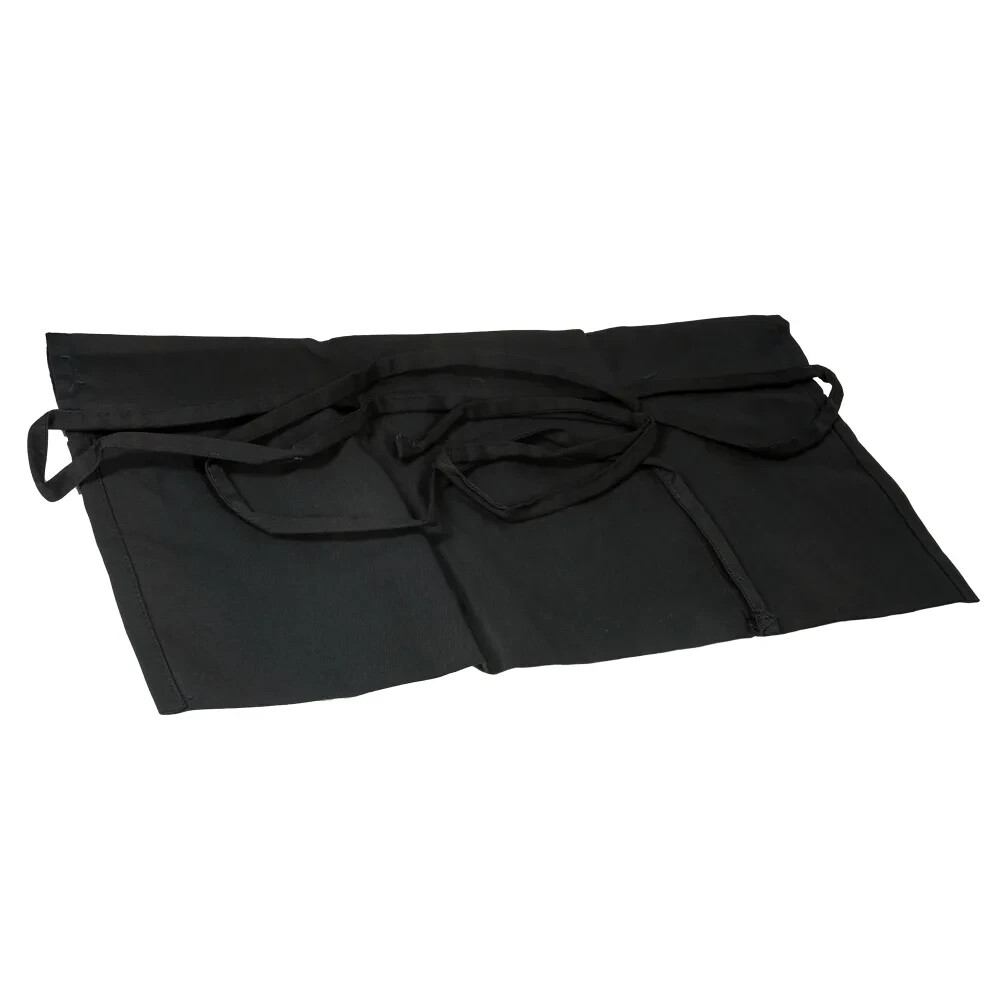 Winco WA-1221 Cotton Waist Apron Black