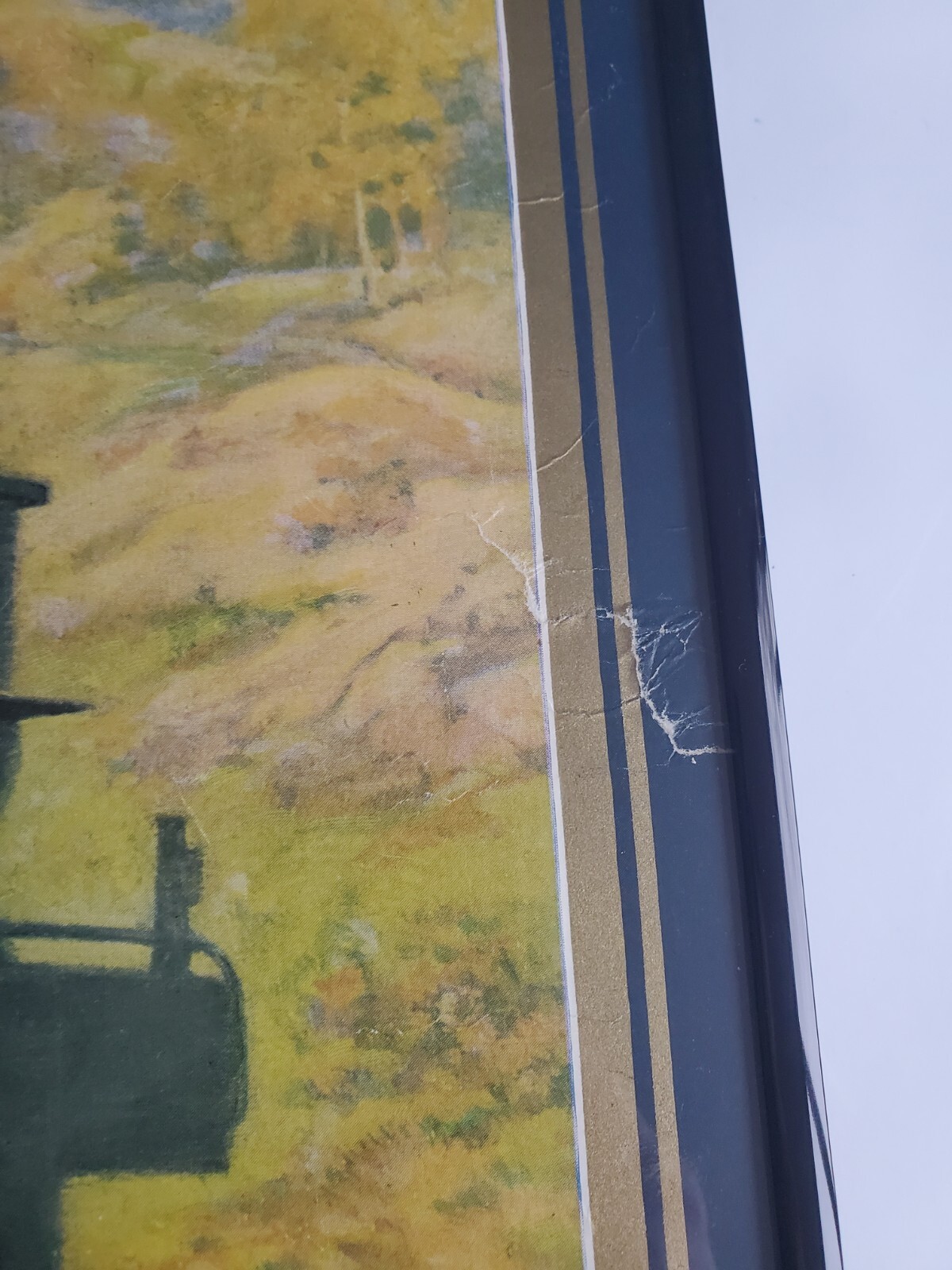 Vintage New York Central Hudson River Valley Train Railroad Travel Poster 24x20"