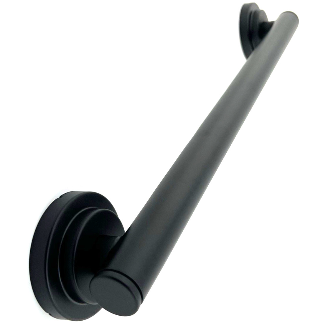 💲 Moen ISO 18" Designer Grab Bar YG0718BL ADA, modern shower - Matte Black  $96