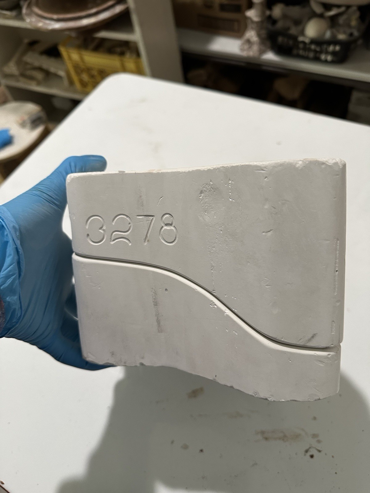 Vintage Gare Inc 1997 Medium Garden Butterfly 3278 Ceramic Slip Mold