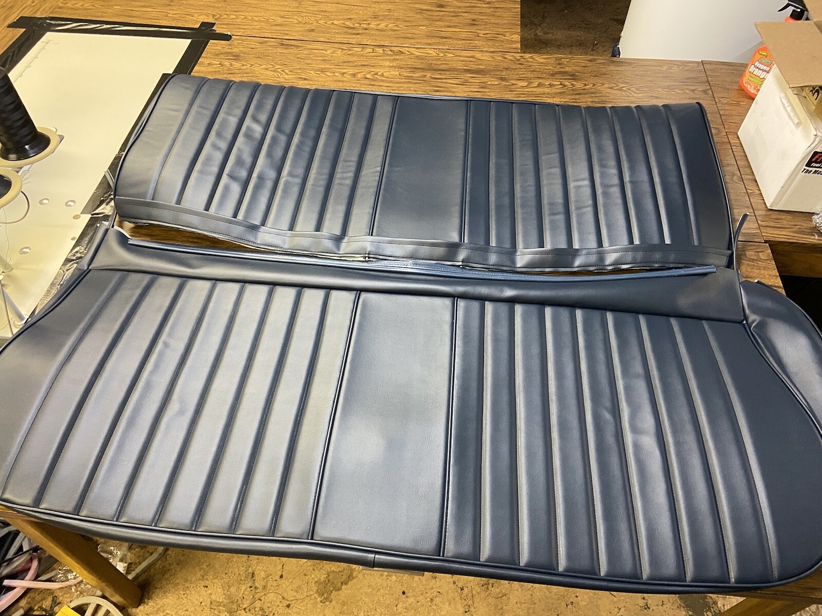 1973-1987 c10 seat cover “Black, Burgundy, Blue, Tan, Red”