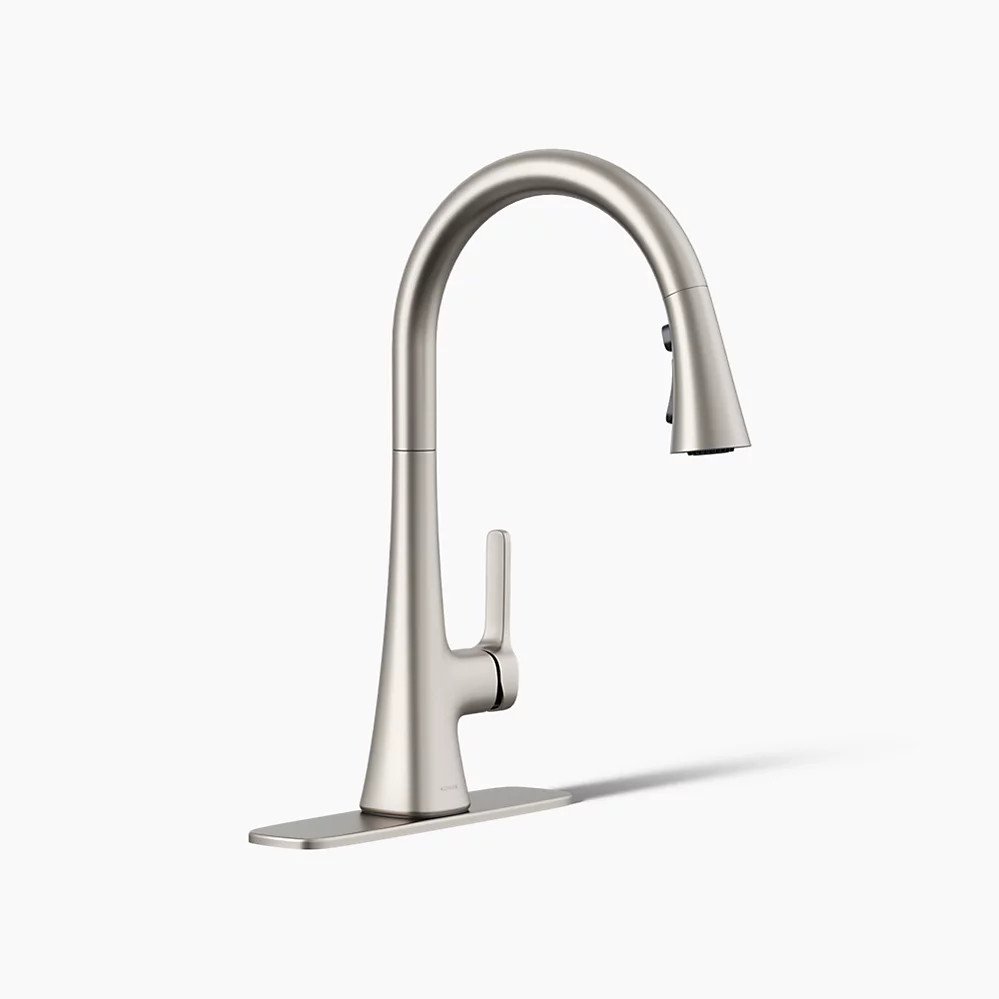 Kohler R33912 Guild Pull-down Kitchen Sink Faucet Stainless
