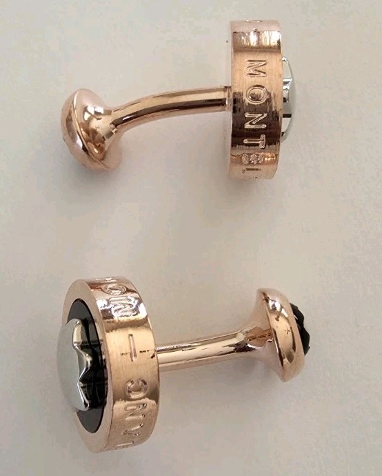 Montblanc Rose Gold Cufflinks