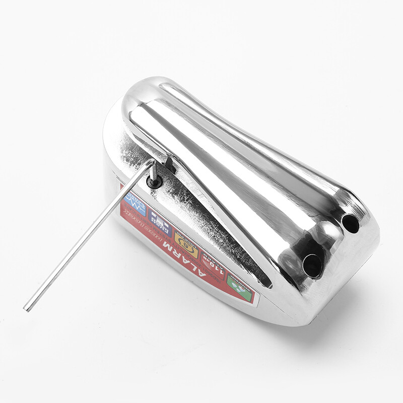 Motorcycle Bike Stainless Steel Brake Disc Safety Lock Security Electronic Alarm