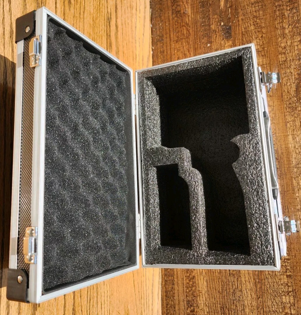 PRINT PEAK Handheld Inkjet Portable Printer Travel Case w/ Custom Foam Insert