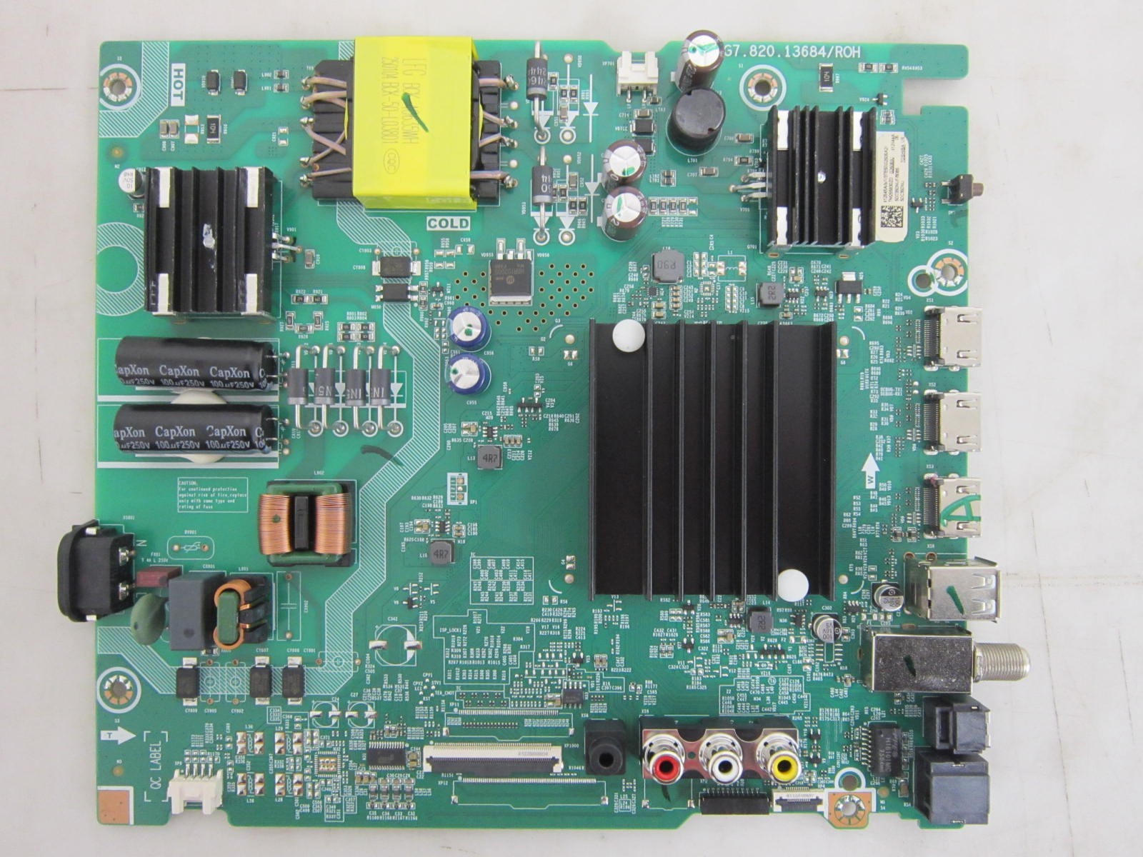 Toshiba 50C350NU Main Board 412545 (RSAG7.820.13684/ROH)