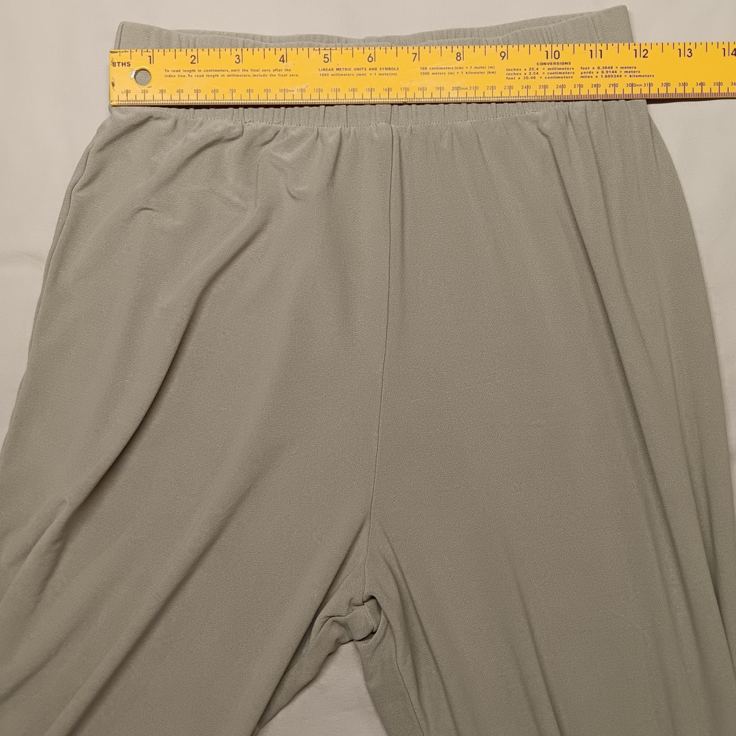 Vintage Staley Gretzinger Art to Wear Pants S Green HandPainted Peacock Feathers