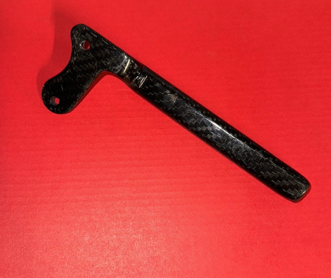 Jazzy carbon Joystick Mounting Bracket, Inline Tube carbon fiber MEC2200059