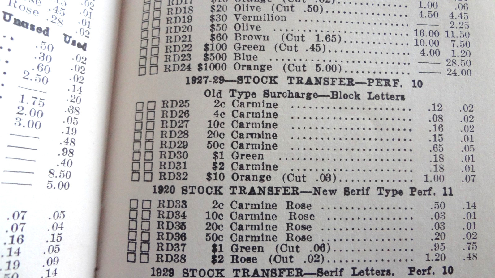 1944 Stamp Collectors HandBook Elmer R Long With Stamps 23rd Edition