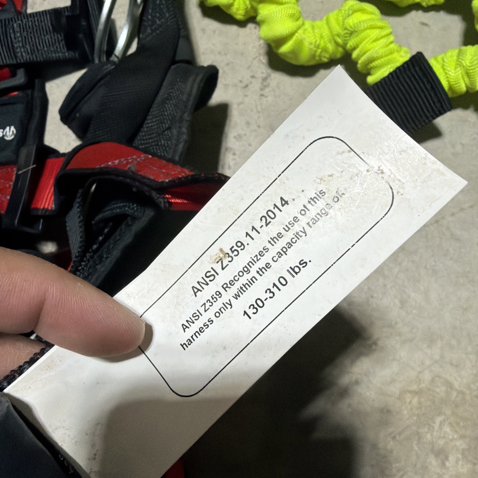 Safewaze Pro Full Body Harness