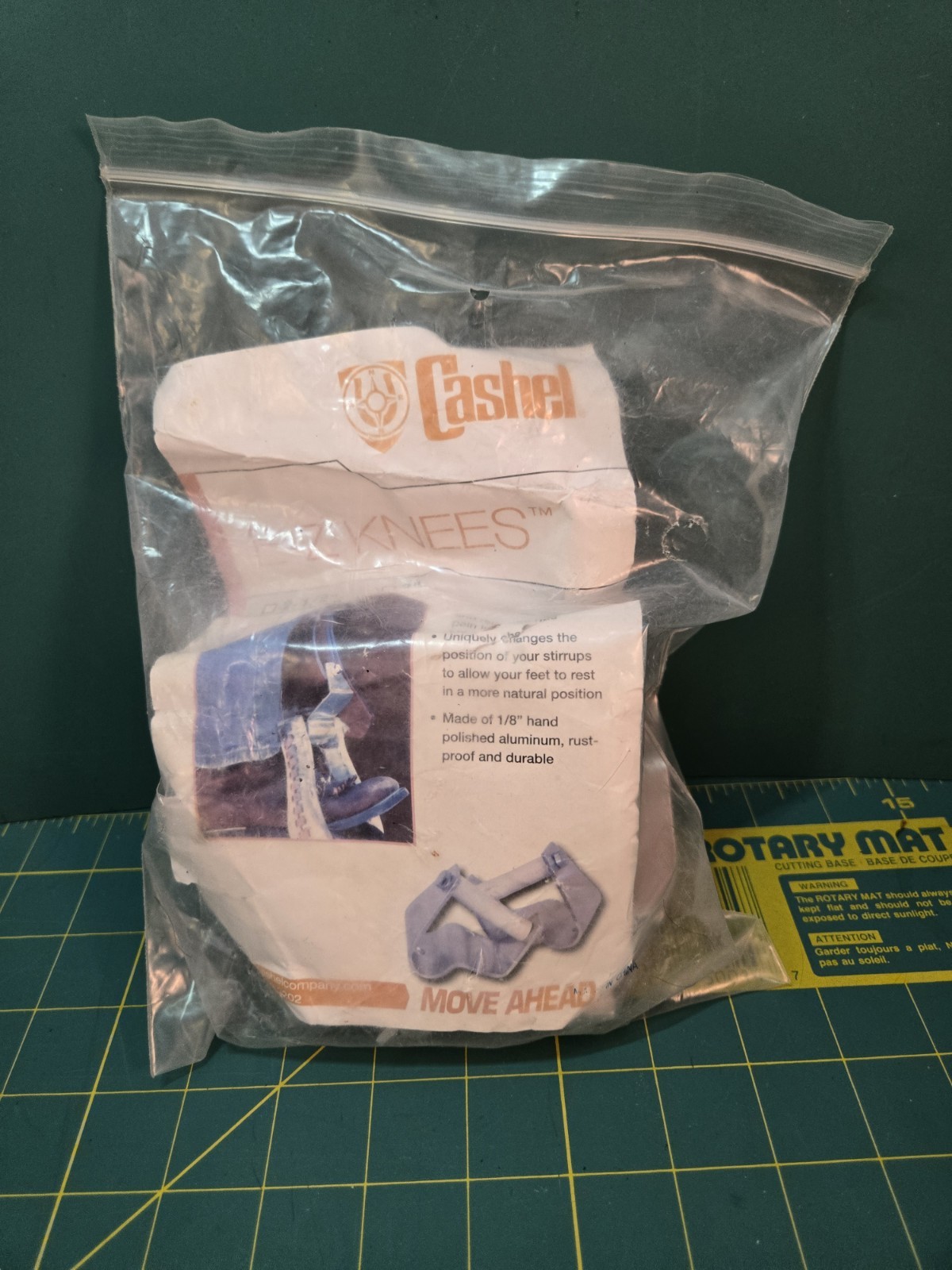 Cashel EZ-Knees Western Stirrup Turners, Correctors,  3 inch, Aluminum Pair