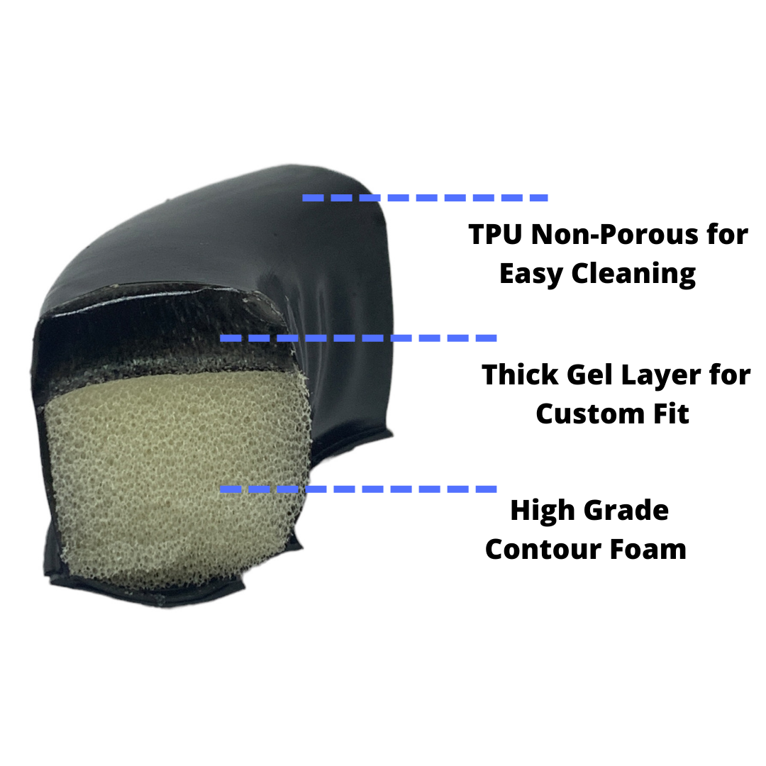 CentralSound Replacement GEL Ear Pads Cushions for David Clark Aviation Headsets