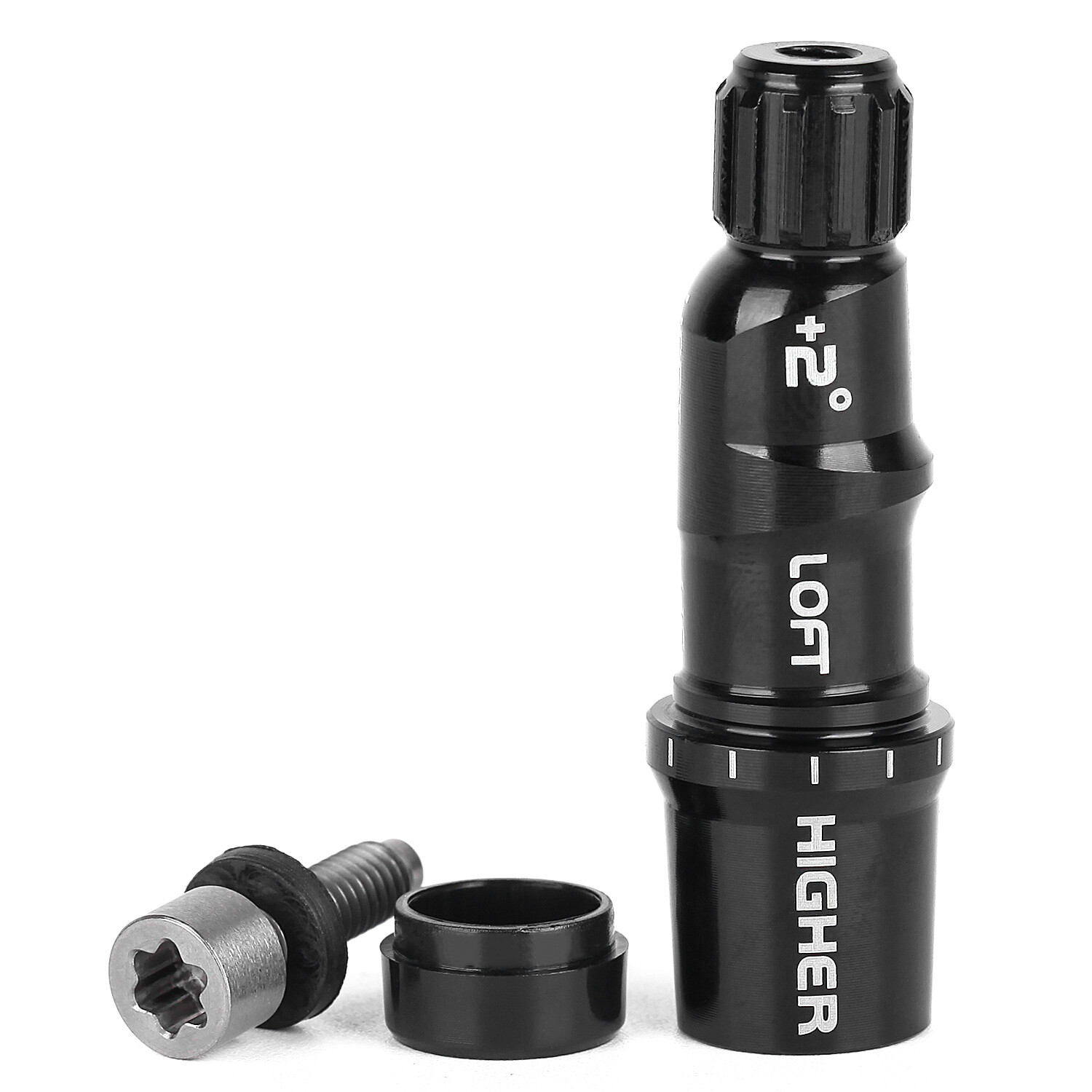 2pcs Golf Shaft Adapter .370 For TaylorMade Qi10 STEALTH RESCUE HYBRID RH 1.5°