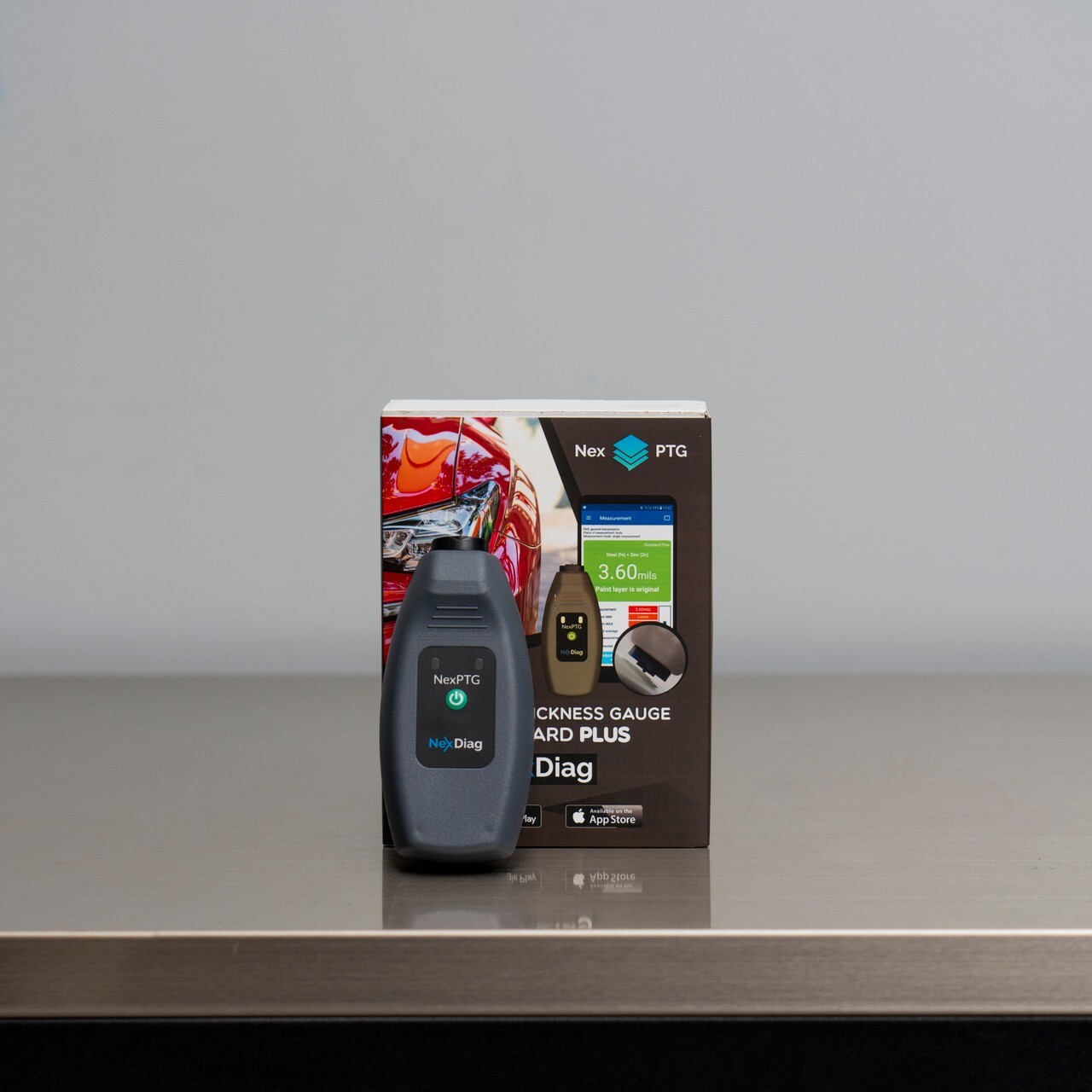 NexDiag NexPTG Standard Plus Paint Coating Thickness Depth Gauge