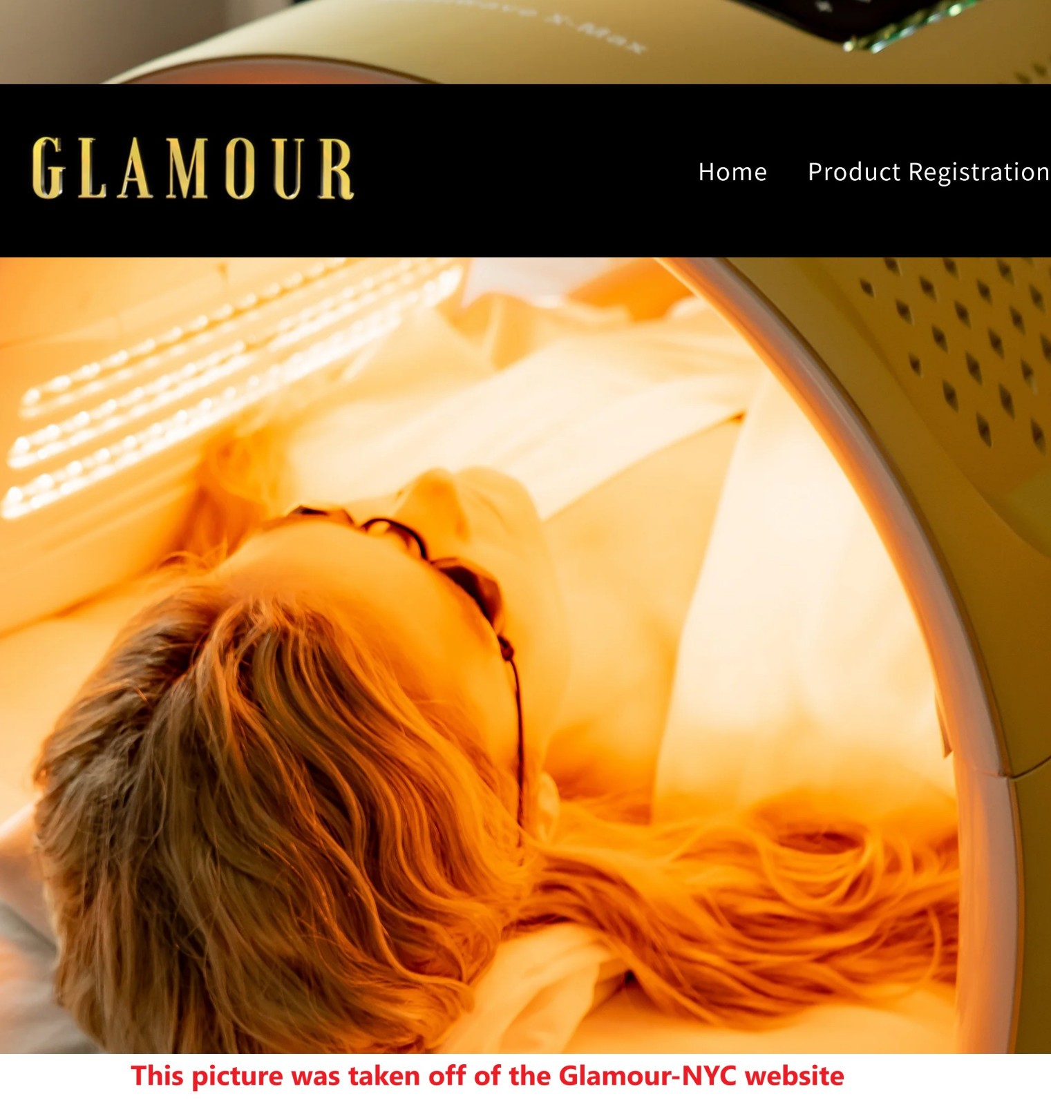 Glamour NYC Multiwave X Max LED Light Technology - Opened Box, Never Used