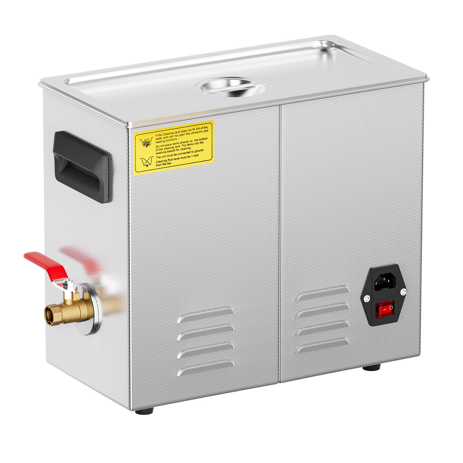 VEVOR 6L Ultrasonic Cleaner with Heater Timer & Basket Digital Sonic Machine