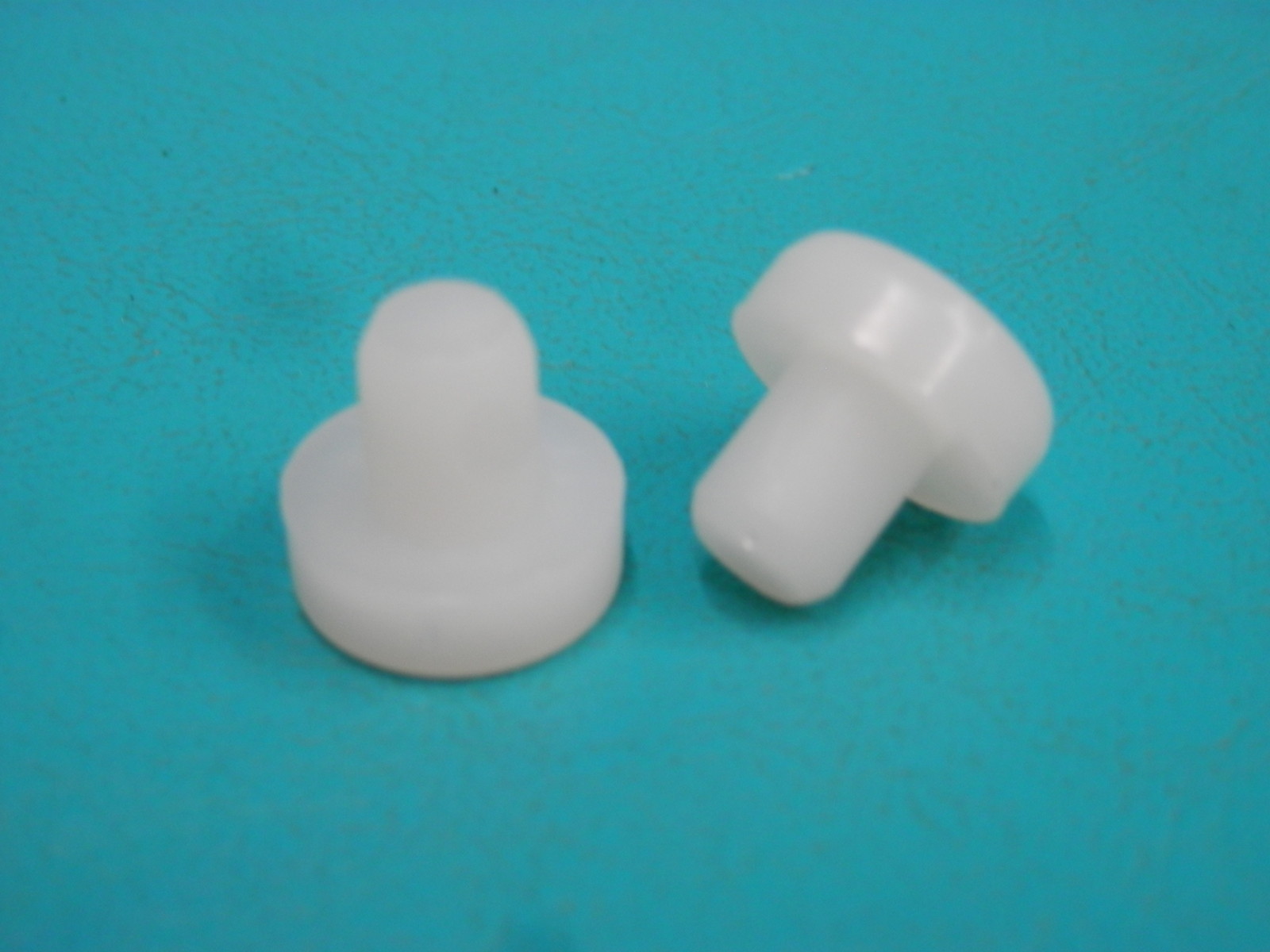 10 White 1/2" Nylon Stem Bumpers Patio Furniture Outdoor Glide 736