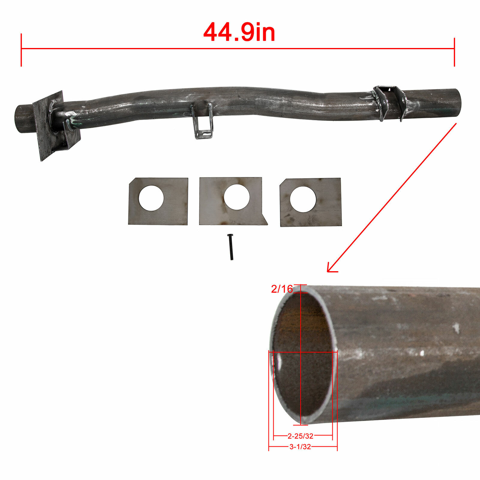 Rear Tank Support Crossmember For 01-10 Chevy Silverado GMC Sierra 2500HD 3500HD