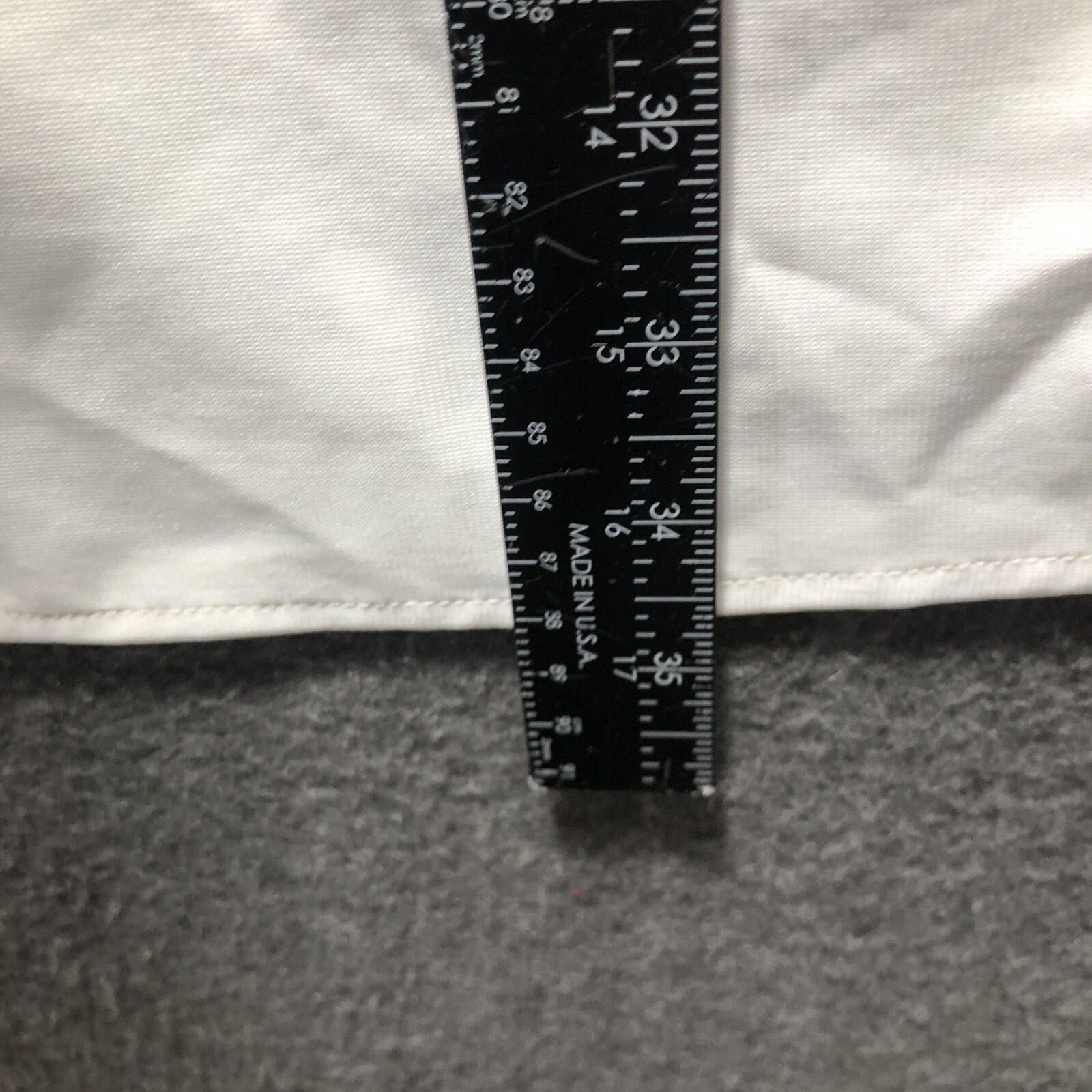 Dominique Full Length Control Slip David’s Bridal 7218 Size Large White Slit