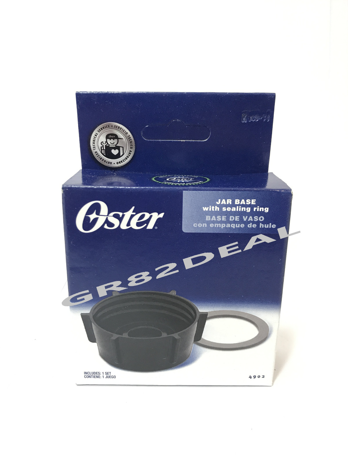 New Oster 4902 Blender Jar Base With Sealing Ring Genuine Original Parts