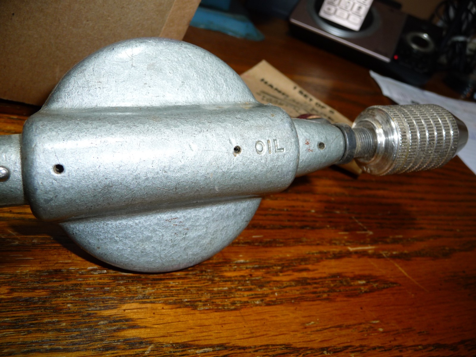 Millers Falls (Greenfield, Mass) No. 77A Hand Drill + Box( MINT)