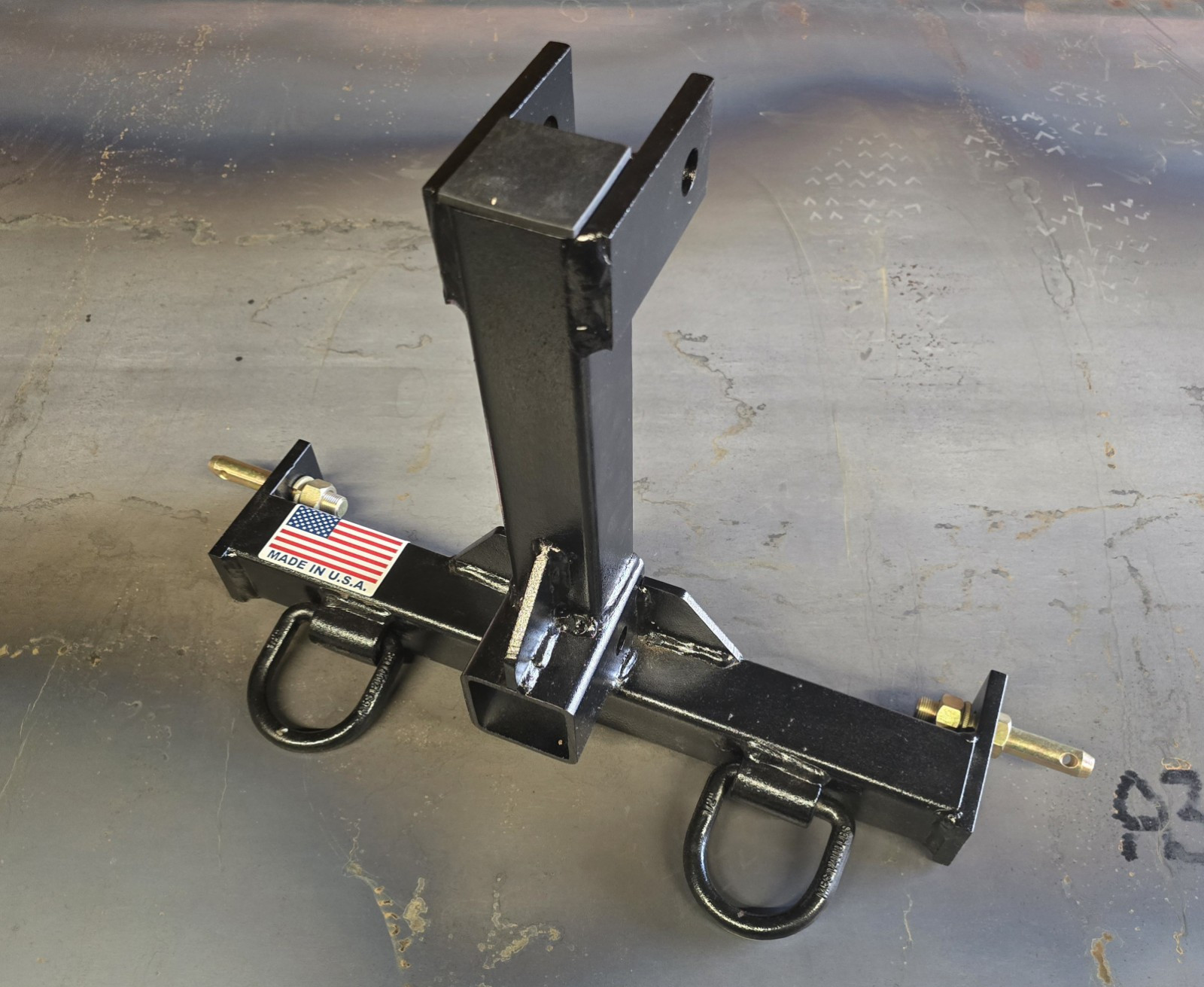 CAT 0 Farm Tractor Skid 3 Point Hitch Drawbar Receiver Hitch USA Made!!!