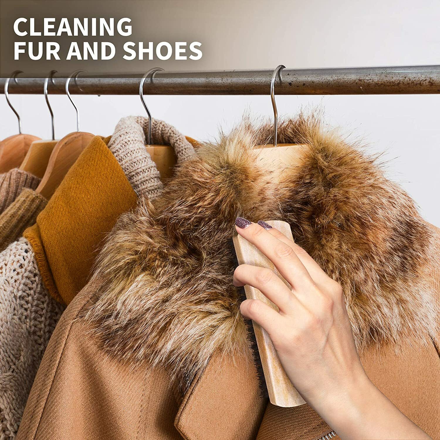 Konex Handcrafted Clothes Brush