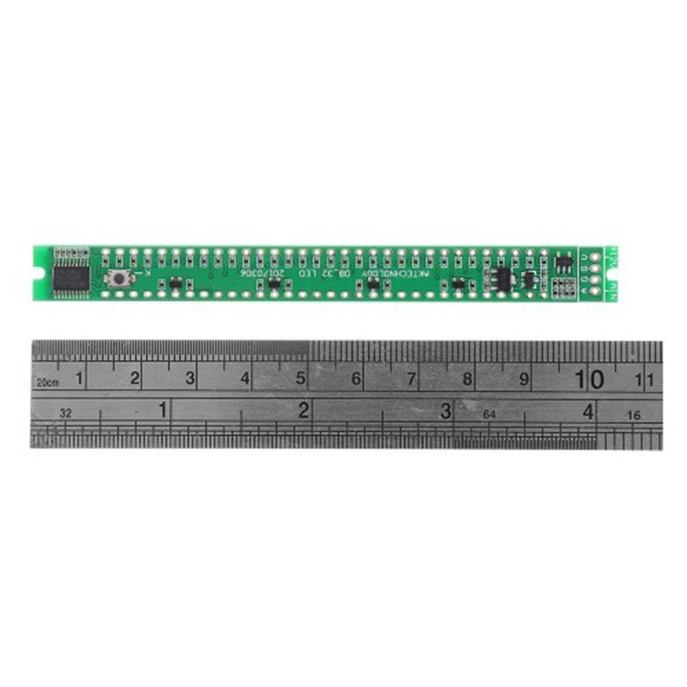 Accurate Level Measurement 32 LED Bars Level Indicator VU Meter For Music Sound