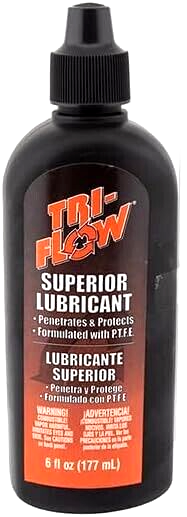 Tri-Flow TF21060 Drip Bottle Superior Lubricant w/ Teflon - 6oz w/ PTFE