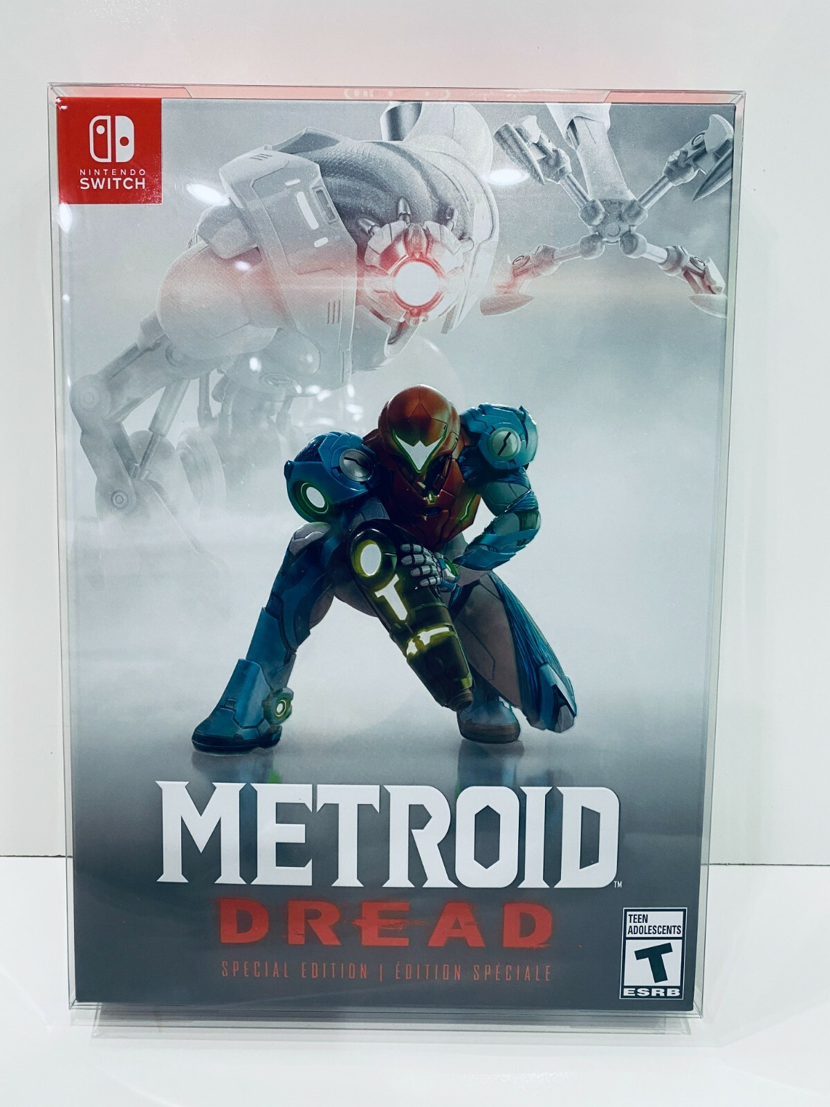1 Box Protector for the Metroid Dread Special Edition NTSC Nintendo Switch