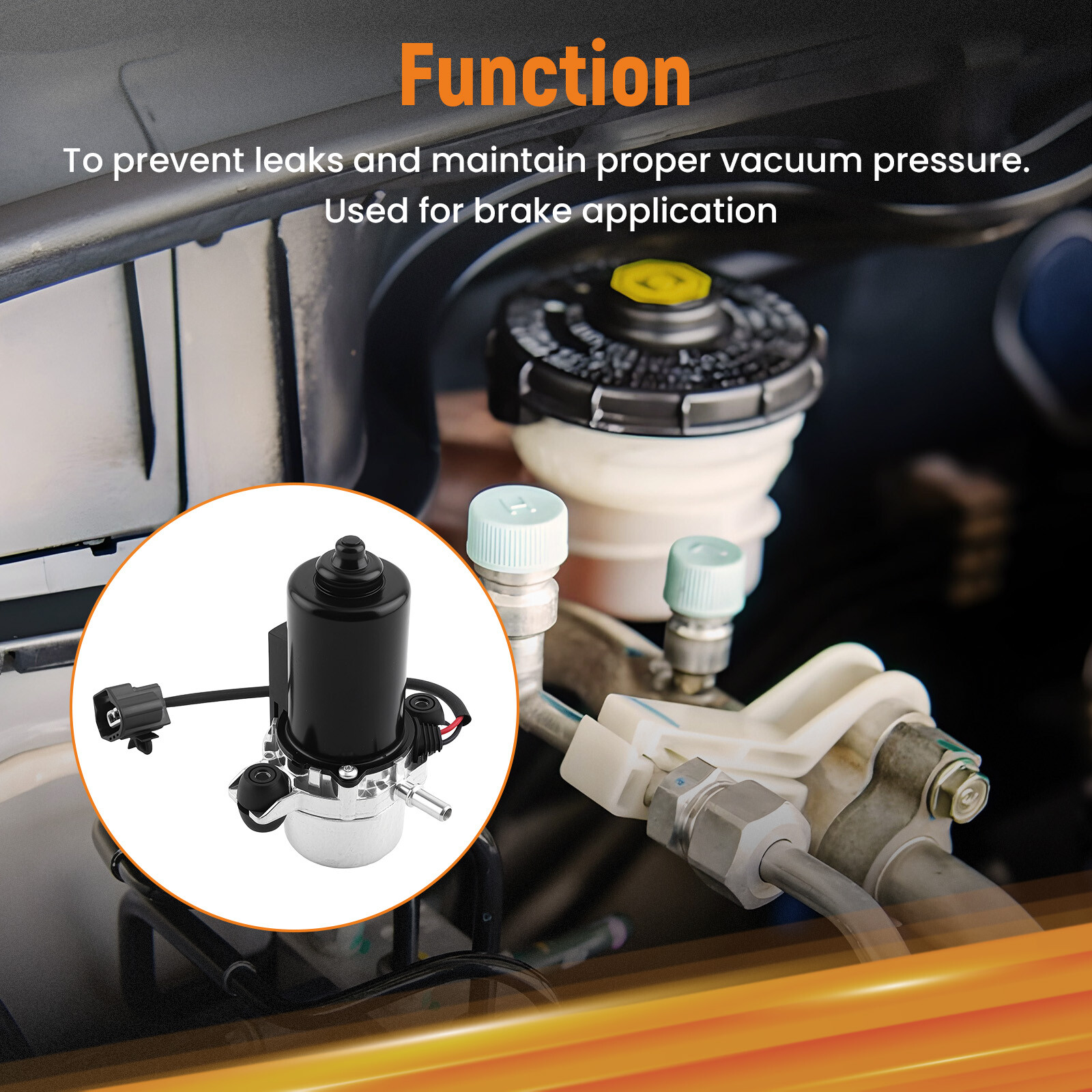 Vacuum Pump For Jeep Grand Cherokee Dodge Durango 3.6L 2016-2019 04581954AB