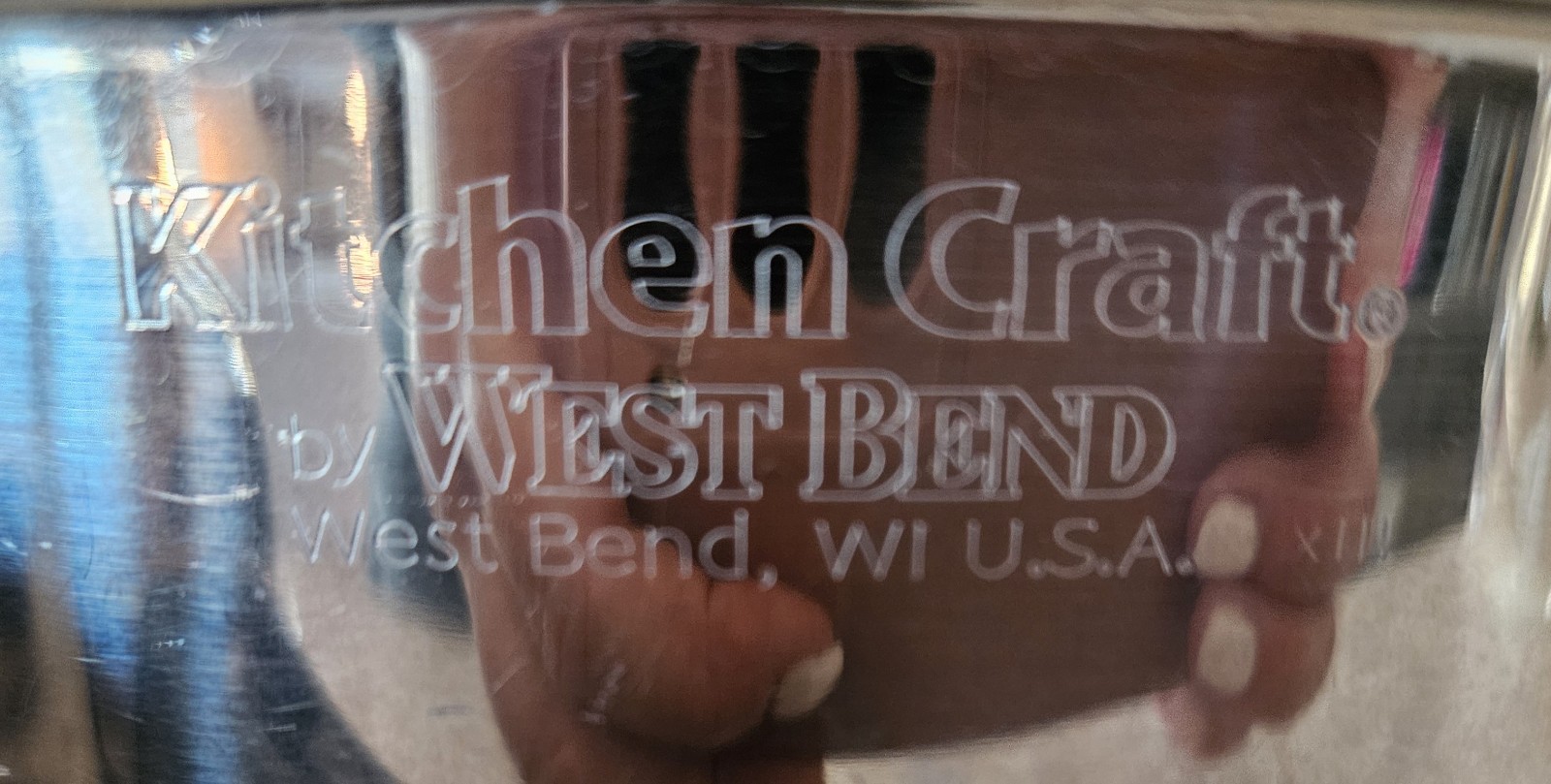 Kitchen Craft Stainless Steel Cookware West Bend Saucepan Pot w/ Steamer & Lid