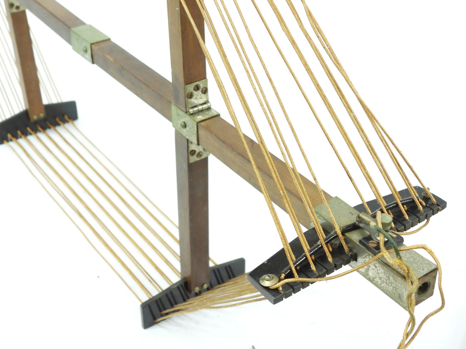 Mathiesen Sandberg Aerial Antique Folding Radio Receiving Loop Antenna (nice)