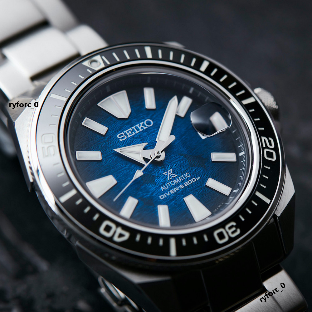 Seiko SRPE33 Prospex Sea Samurai Manta Ray Automatic Divers Bracelet Men Watch