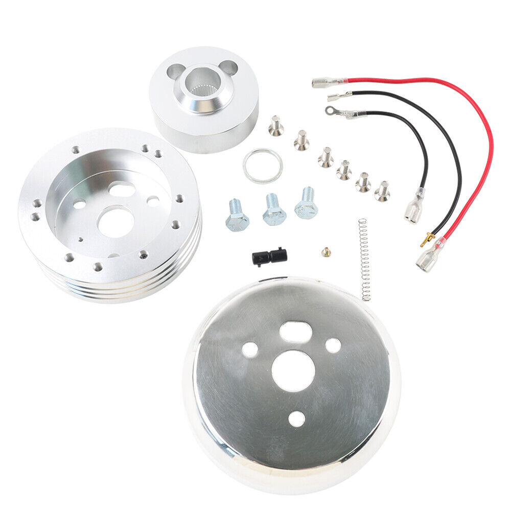 for Flaming River Ididit GM Chevy 5 & 6 Hole Billet Steering Wheel Hub Adapter