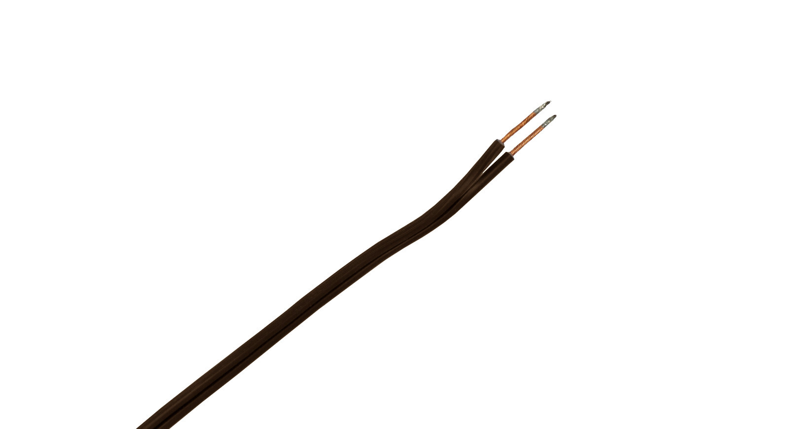 Brown Lamp Cord, 12 Foot Long Replacement Repair Part, 18/2 SPT-1 Wire