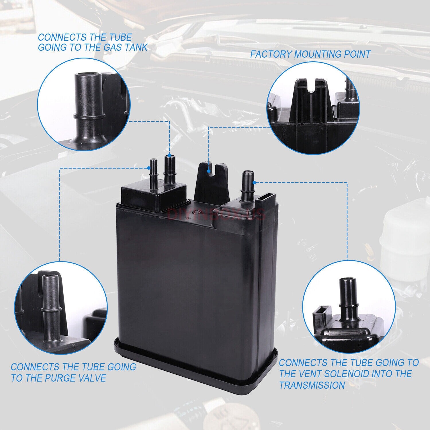 EVAP Vapor Canister For Cadillac Escalade ESV EXT GMC Yukon XL Chevy Hummer New