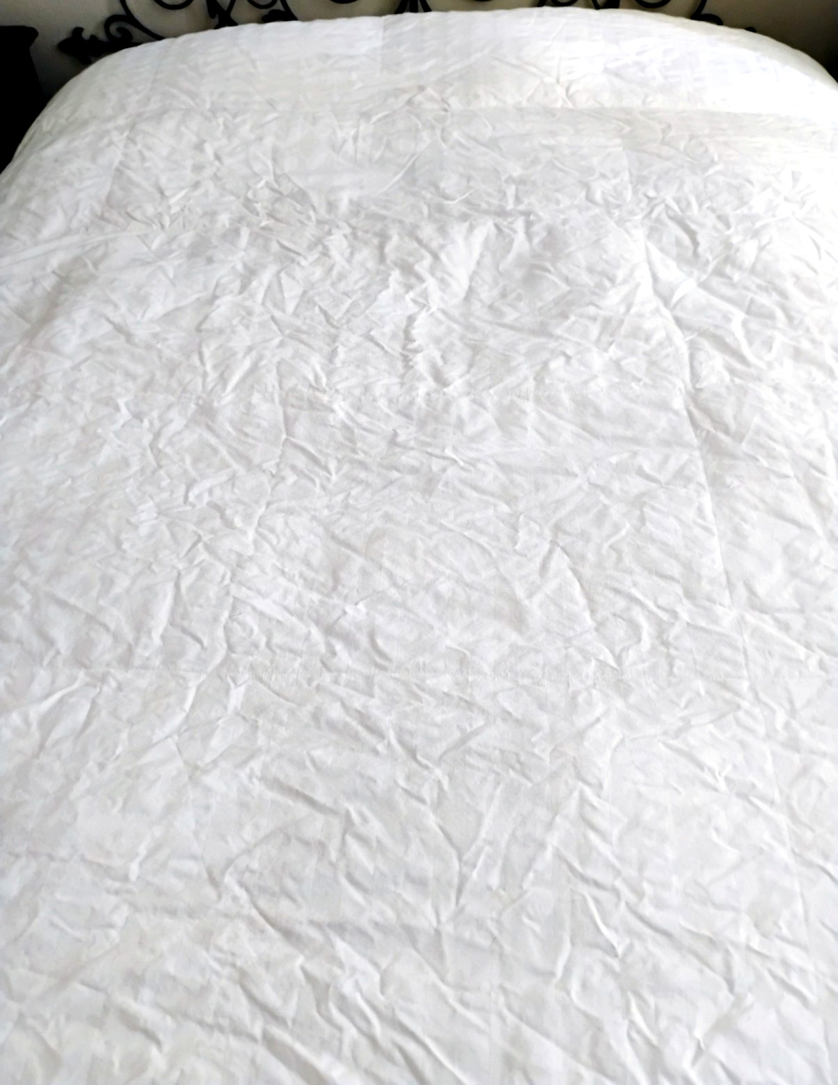 Blue Ridge Hotel Grand Down Duvet Insert King size Cotton White 88" x 104" USA