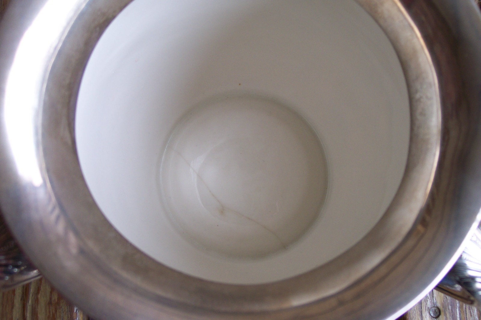 CAC Ceramic Arts Co Lenox Gorham Sterling Silver Loving Cup Stein 5 1/2 Pint