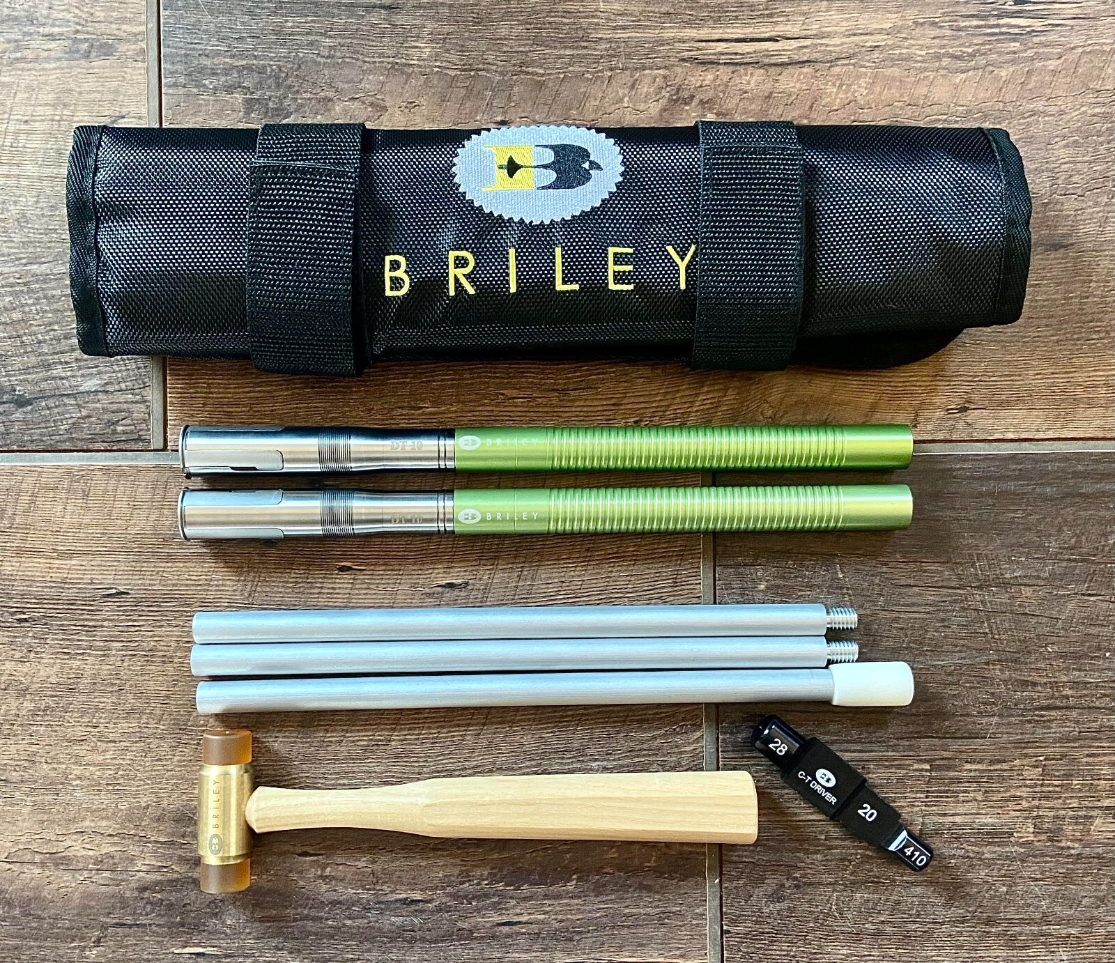 BRILEY SIDE-KICK 2.0 CHAMBER INSERTS 20 GAUGE SUB-GAUGE SKEET SPORTING WITH CASE