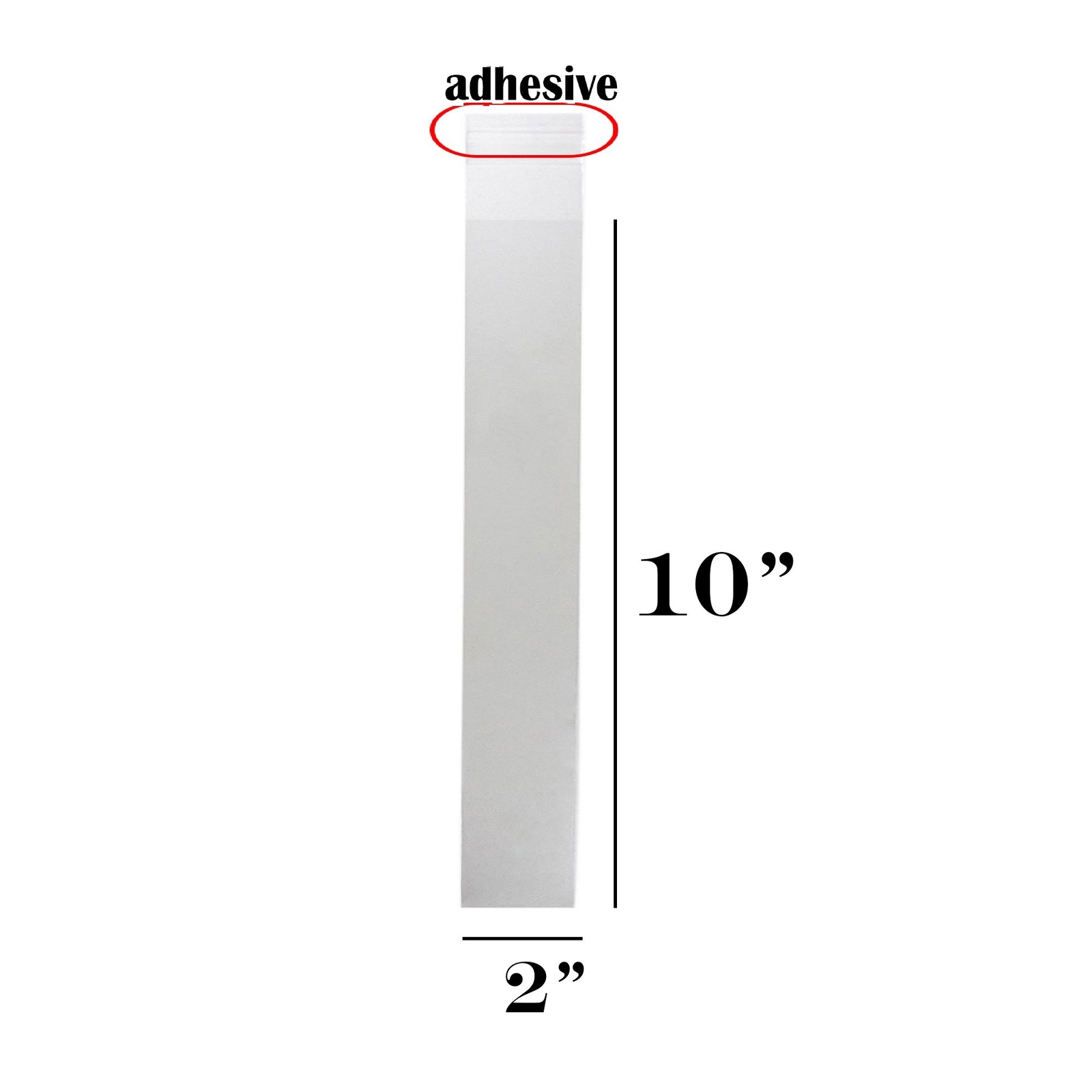 100pc Clear Flat Re-Sealable Food Grade Cellophane Bags for food/storage