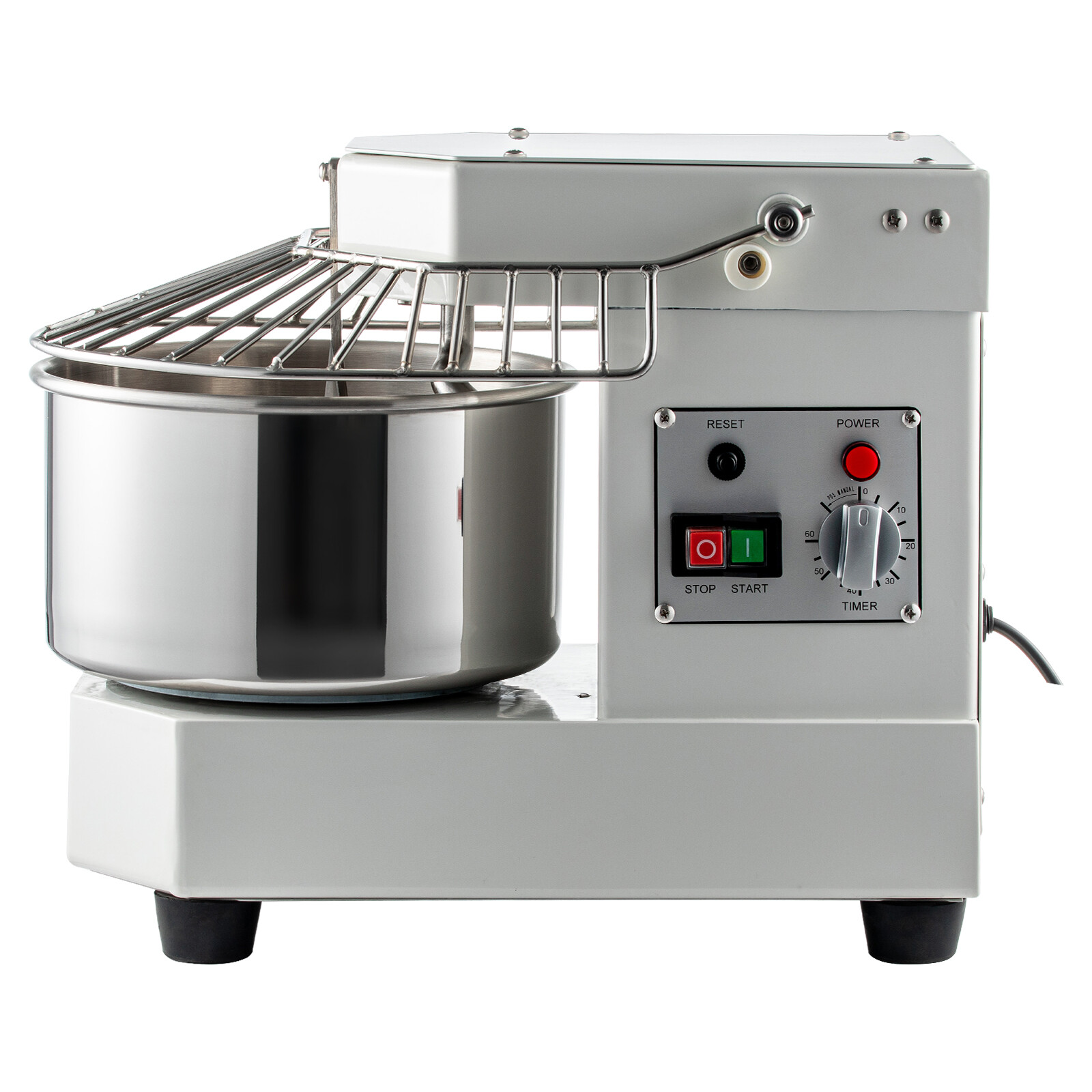 8QT Commercial Dough Mixer Spiral Food Mixer Pizza Bakery Dual Rotating 450W