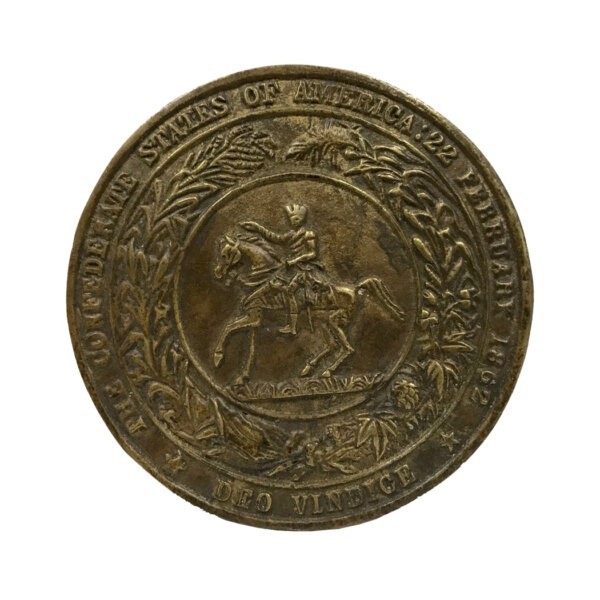 Antique Style Military Civil War Confederate CSA Belt Buckle SOLID Brass Seal