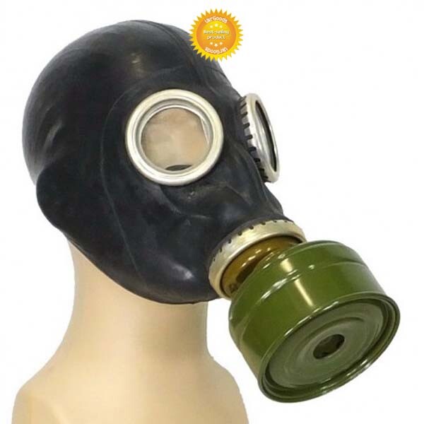 Cosplay Hose Black Gas mask GP-5 Size-3 Large Soviet USSR Military FULL SET
